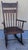 19thc Rocking chair w/ original painted surface & stenciling. This high back arrow back Windsor rocking chair is from New...