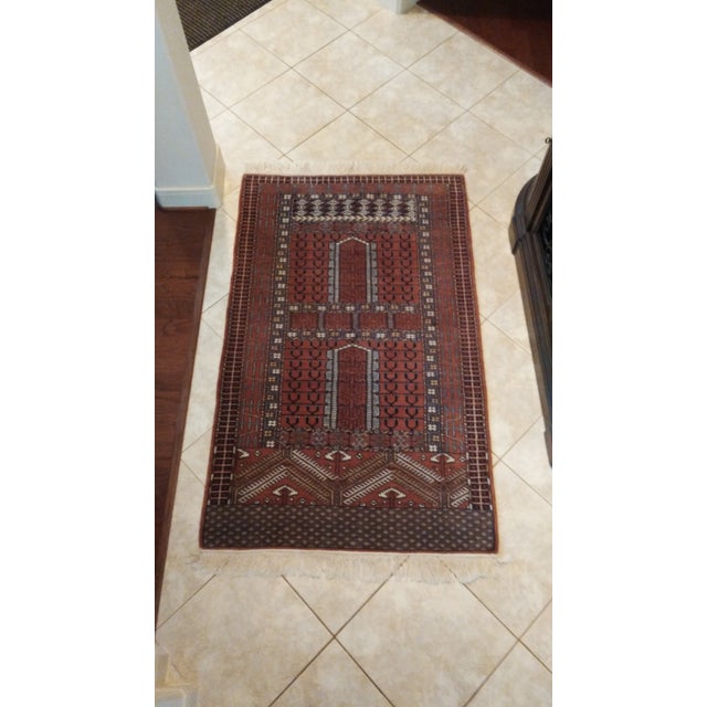 Persian Vintage Tabriz Prayer Rug-3’3’x5’4" For Sale - Image 3 of 5