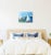 This is a Giclée signed print on canvas of the watercolour painting, Sailboats on Lake Geneva, in Switzerland. It is...
