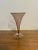 Glass 1990s Pink Hydrangea Vase For Sale - Image 7 of 7