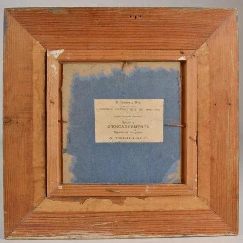 French Artist, Expressive Portrait, 1950s, Painting on Canvas, Framed For Sale - Image 6 of 7