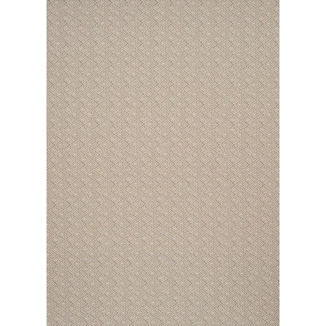 Inspired by a classic bargello motif, Halcyon is an intricate textural weave of chunky weft yarns on a multicolored warp....