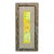 Vintage Yellow Scenery Embroidered Rectangular Framed Wall Art D For Sale