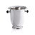 Metal Duval Brass Champagne Bucket with Black Stone For Sale - Image 7 of 7