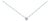 Sterling Silver Bezel Set Light Blue Aquamarine and Enamel Bead Chain Necklace For Sale