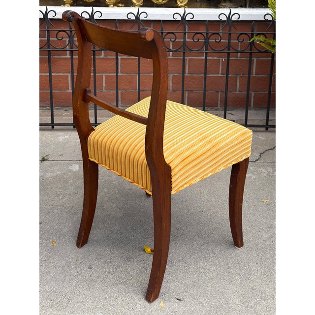 Traditional Set of 6 Antique Early 19th C Regency Mahogany Dining Chairs For Sale - Image 3 of 11
