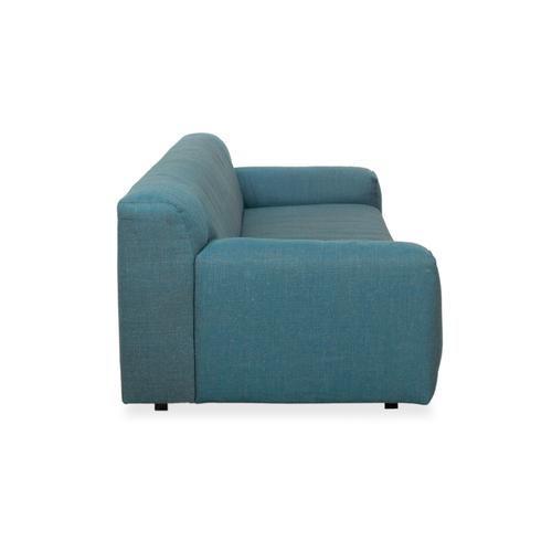 Grata 3-Seater Sofa in Petrol Blue Fabric from Rolf Benz For Sale - Image 10 of 13