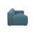 Grata 3-Seater Sofa in Petrol Blue Fabric from Rolf Benz For Sale - Image 10 of 13