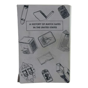 Vintage A History of Match Safes in the United States by Audrey G. Sullivan Book