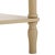 Wood Haven Scalloped 1 Top Drawer Accent Table in Natural For Sale - Image 7 of 10