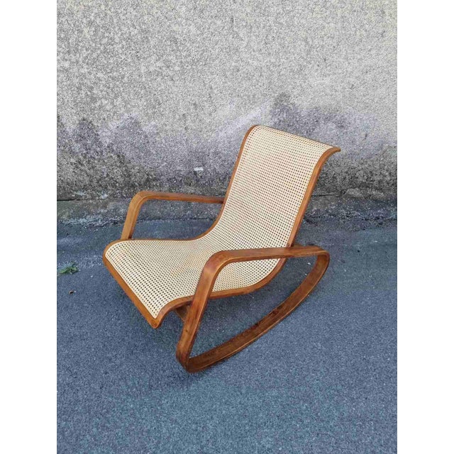 Mid-Century Modern Dondolo Rocking Chair by Luigi Crassevig, 1970s For Sale - Image 13 of 18
