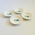 Mid Century American Ironstone Blue Flower Small Bowls - Set of 4 For Sale In San Francisco - Image 6 of 8