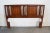 Brown Drexel Attributed Mid Century Headboard Queen/Double For Sale - Image 8 of 8