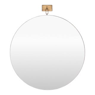 Belladay Accent Mirror Silver Gray 37x32 For Sale