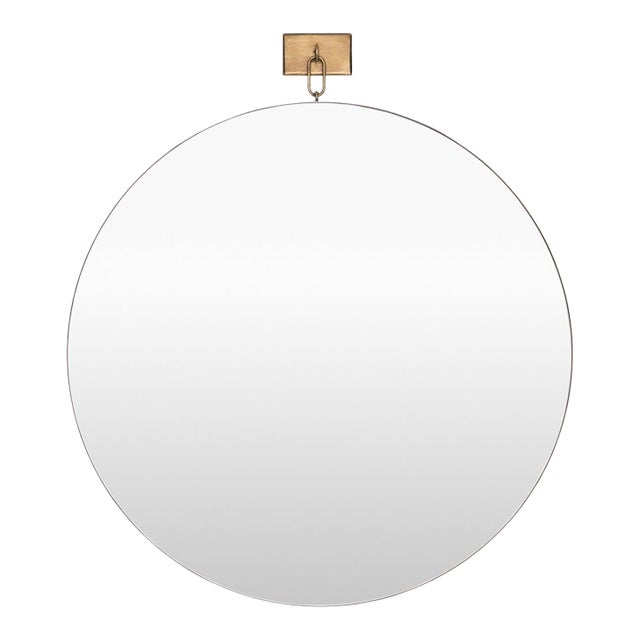 Belladay Accent Mirror Silver Gray 37x32 For Sale