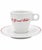 Ceramic Vintage Le Grand Colbert Paris Restaurant Demitassse Cup & Saucer For Sale - Image 7 of 9