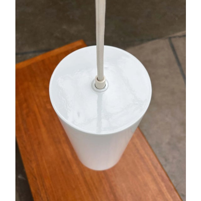 Vintage Danish Minimalist Model Pipeline Pendant Lamp by Ole Pless Jørgensen for Nordisk Solar, 1970s For Sale - Image 9 of 18