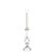 This sleek and stylish candle stand add an elegant panache to the party decor. Regal and elegant in stature and style,...