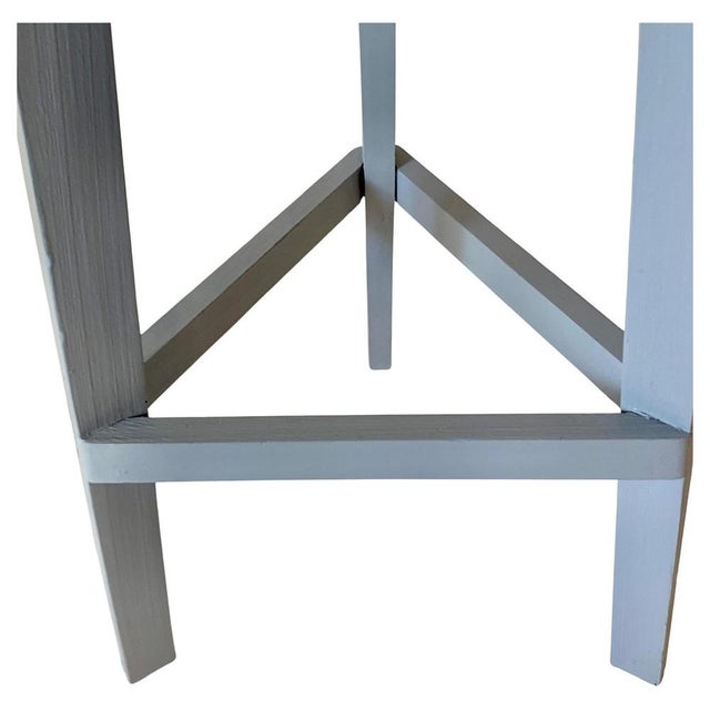 Wood Large Vintage Wood Pedestal, Italy, 1950s For Sale - Image 7 of 12