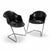 Set of 6 stackable Model 419 chairs designed by Finnish designer Yrjo Kukkapuro for Haimi in 1964 and produced under...