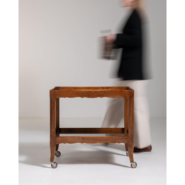 French Oak Bar Cart, Antique, France, Circa 1940 For Sale - Image 13 of 13