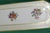Ceramic Art Deco Cake Plate with Floral Motif in Porcelain from Limoges, 1940s-1950s For Sale - Image 7 of 13