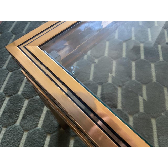 Art Deco Glass Coffee Table by Pierre Vandel For Sale - Image 9 of 14
