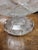 Transparent Large Antique Cut Glass Star Pattern Center Bowl For Sale - Image 8 of 10