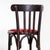 1950s Ebonised Upholstered Cafe Chairs, 1950s, Set of 6 For Sale - Image 5 of 11