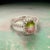 Multicolor Tourmaline Diamond Ring 14k Gold 1.15 TCW Certified For Sale - Image 10 of 11