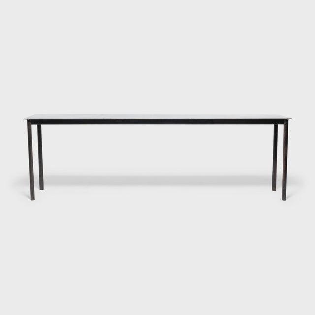 Created exclusively for PAGODA RED, the Ming Steel Collection by artist Jim Rose forges a connection between Shaker...