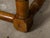 English Oak 1900s Stool with Incised Accents and Custom Upholstery For Sale - Image 10 of 11