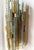 Pair of Hammered Glass Silver Iron Sconces by Poliarte, Italy, 1970s For Sale - Image 6 of 12