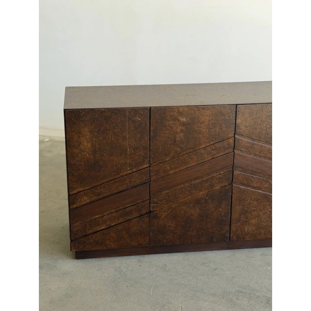1970s 1970s Post Modern Cork Credenza For Sale - Image 5 of 15