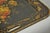Antique French Country Tole Metal Hand Painted Floral Large Serving Platter Tray For Sale - Image 12 of 15