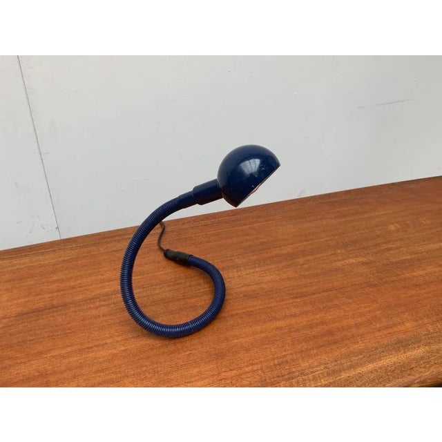 Vintage Italian Space Age Hebi Table Lamp by Isao Hosoe for Valenti Luce For Sale - Image 14 of 18