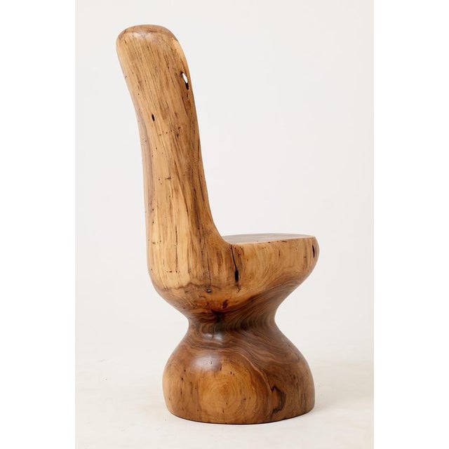 Chair in Walnut Wood by Logniture For Sale - Image 13 of 18