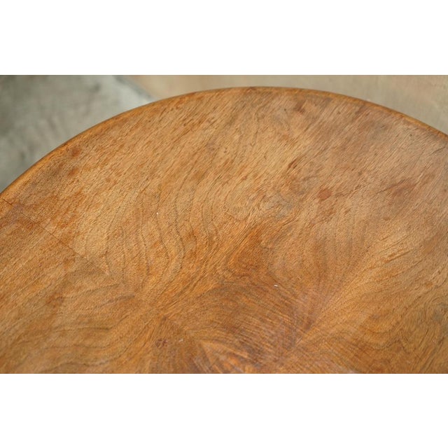 Brown Small Vintage English Coffee Table in Oak, 1930s For Sale - Image 8 of 14