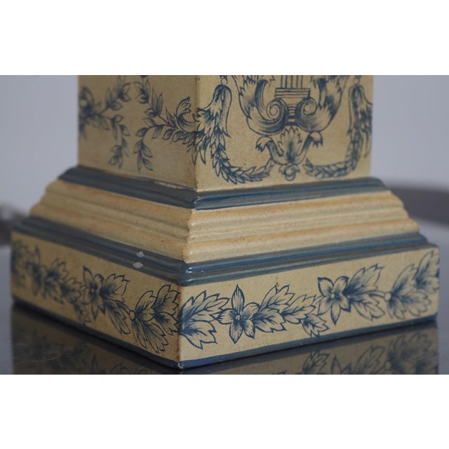 1970s 1970s Pierre French Country Neoclassical Table Lamps - a Pair For Sale - Image 5 of 13