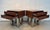 Vintage Modern Walnut and Metal Office End Tables For Sale - Image 10 of 15