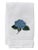 Blue Hydrangea Too Terry Guest Towel, Embroidered For Sale - Image 4 of 6