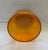 Vintage Post Modern Orange Color Glass Bottle With Cork Lid For Sale - Image 10 of 11