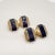 Black Vintage Antique Boucheron Paris French Art Deco 18k Gold & Lapis Lazuli Cufflinks - 2 Pieces For Sale - Image 8 of 10