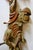Wood Opposing Pair of Polychrome Hand Carved Wood and Iron Monkey Wall Sconces C 1920 For Sale - Image 7 of 16