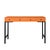 David Francis Maple Writing Desk - Orange For Sale - Image 4 of 8