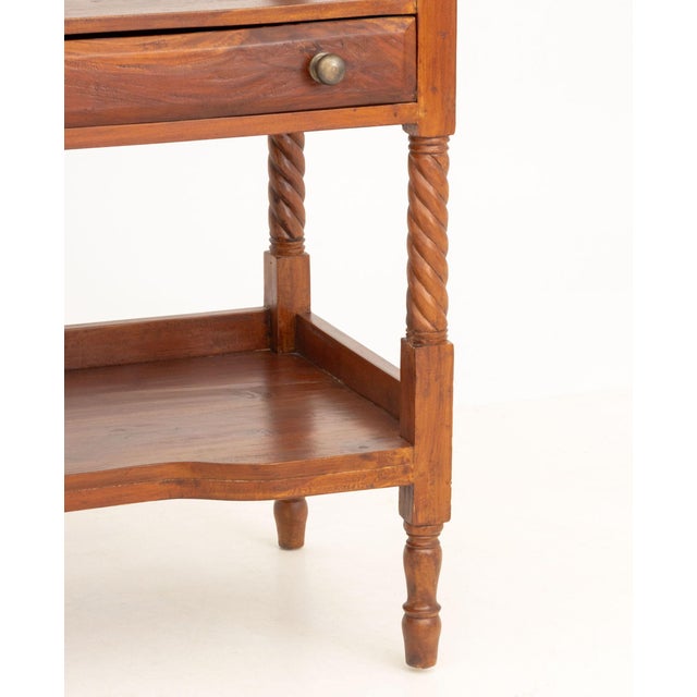 Late 19th Century Victorian Mahogany Rectangular Dumb Waiter For Sale - Image 5 of 8