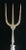 Antique British Silver Bread Fork or Serving Fork For Sale - Image 4 of 7