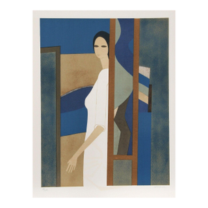 Minaux Original Lithograph Helene-Ariane Signed & Numbered 1974