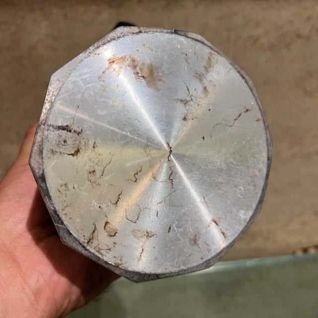 Vintage Milano Large Espresso Coffee Maker Grosche Italy For Sale - Image 10 of 10