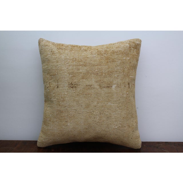 Turkish Vintage Rug Decorative Pillow Cover - 17"x17" For Sale - Image 9 of 13